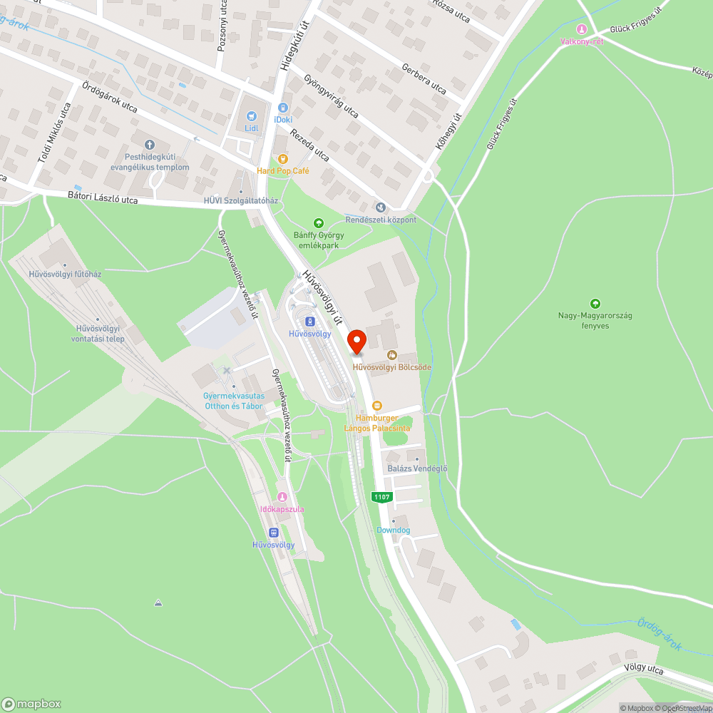 Több zsáknyi szemét az erdőben bejelentés helye