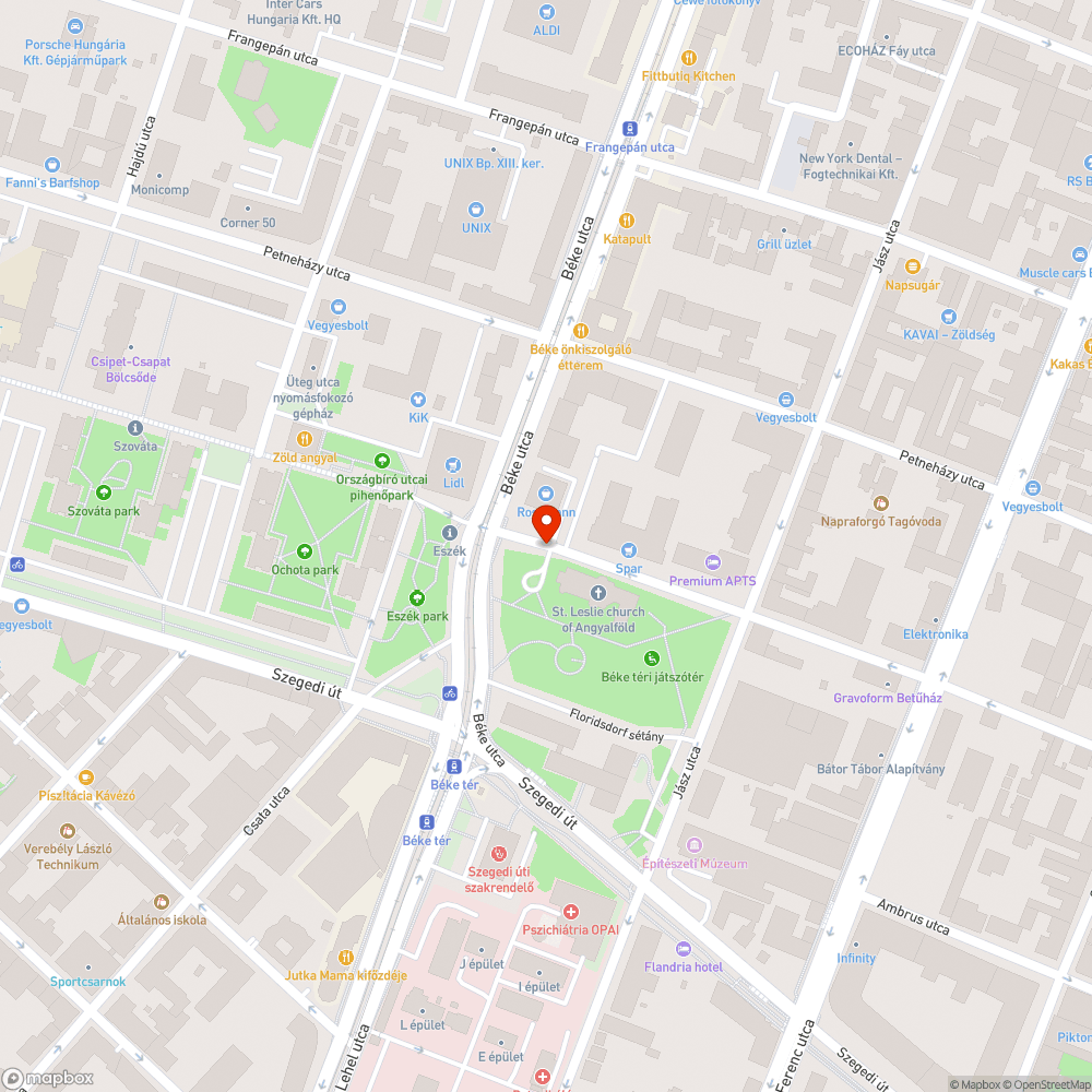 Kidőlt oszlop bejelentés helye