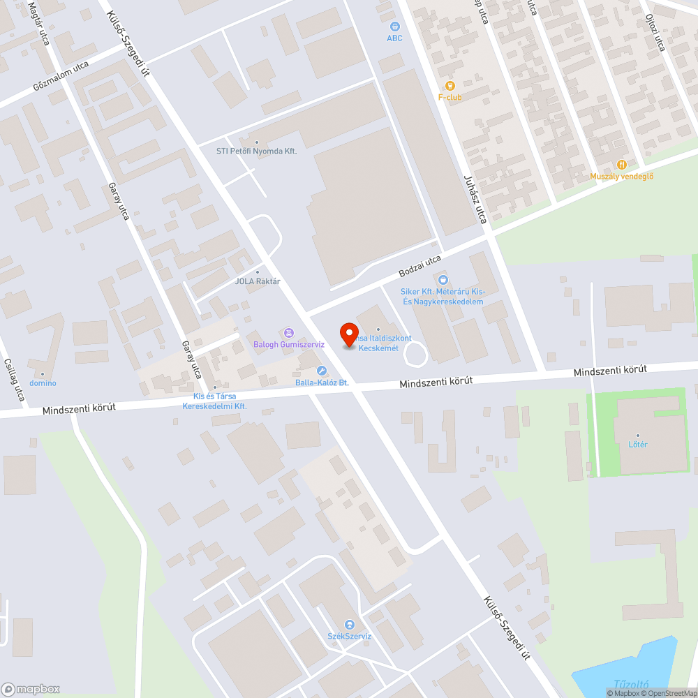 Nem világít bejelentés helye