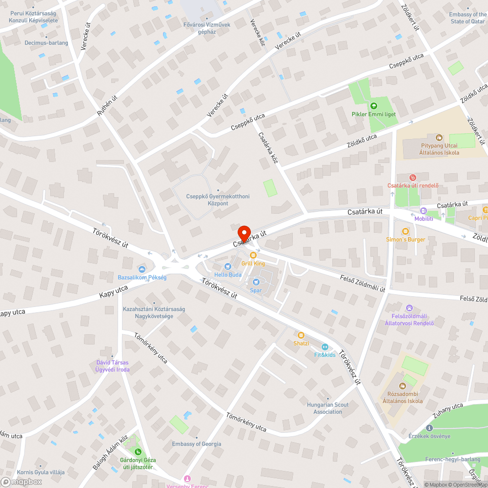 Kidőlt parkolás-gátló oszlop bejelentés helye