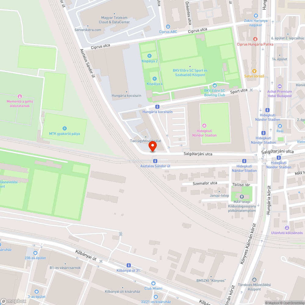 Rendszám nélküli autó bejelentés helye