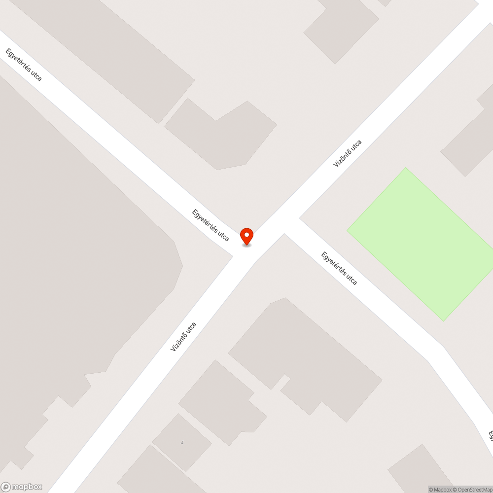 Kátyú az út közepén bejelentés helye