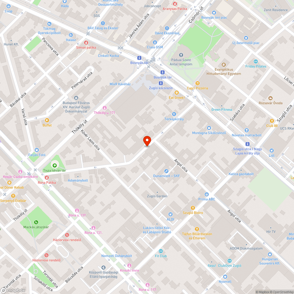 Járdafelbontás - aszfaltpótlás elmaradt bejelentés helye