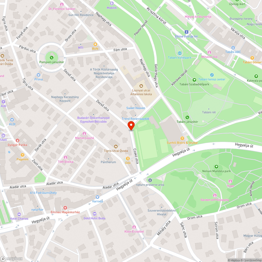 Hanyagul foltozgatott kátyúcsoportok a Dezső utcában bejelentés helye