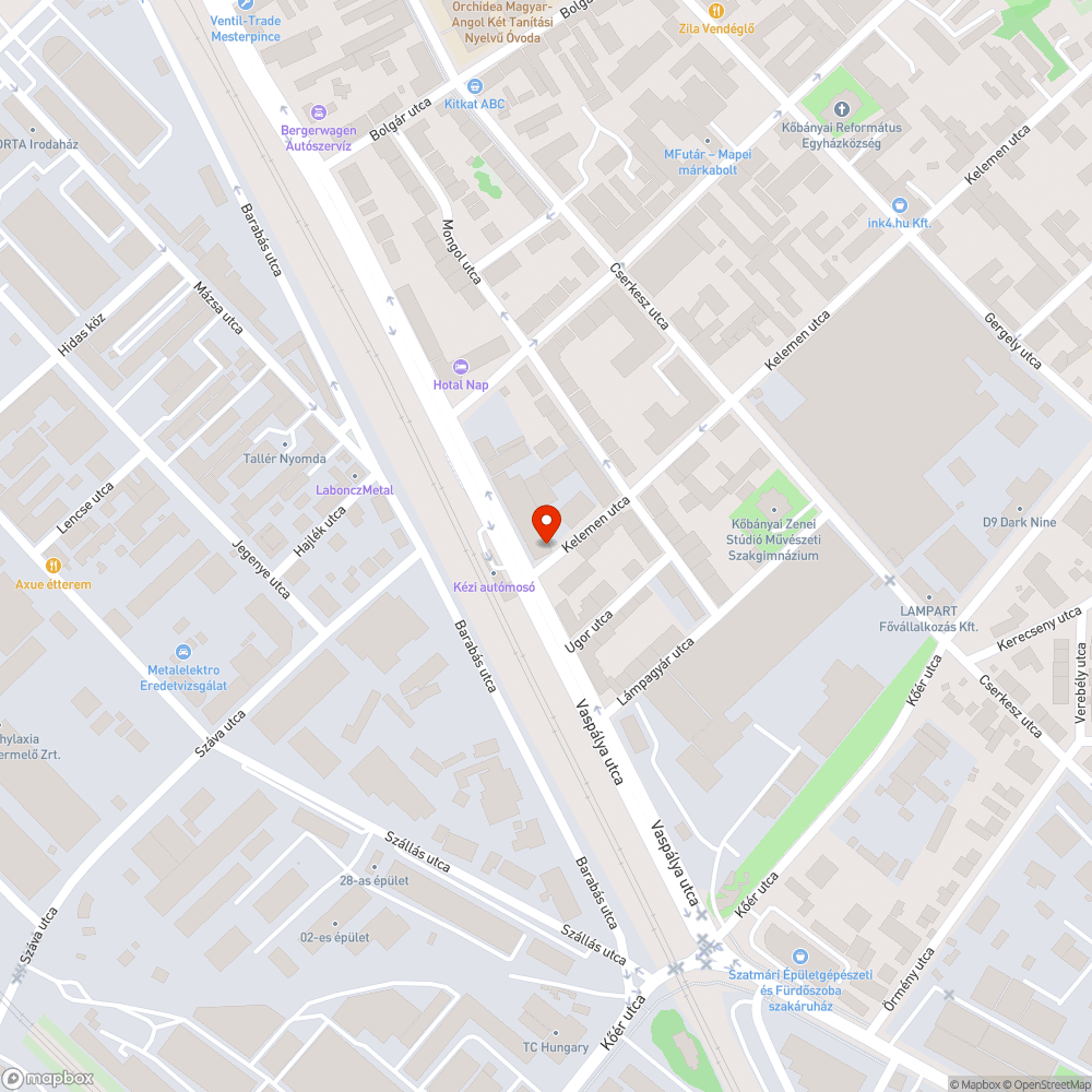 Tönkrement fedlap bejelentés helye