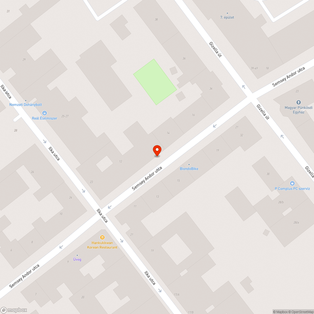 Parkoló burkolat bejelentés helye