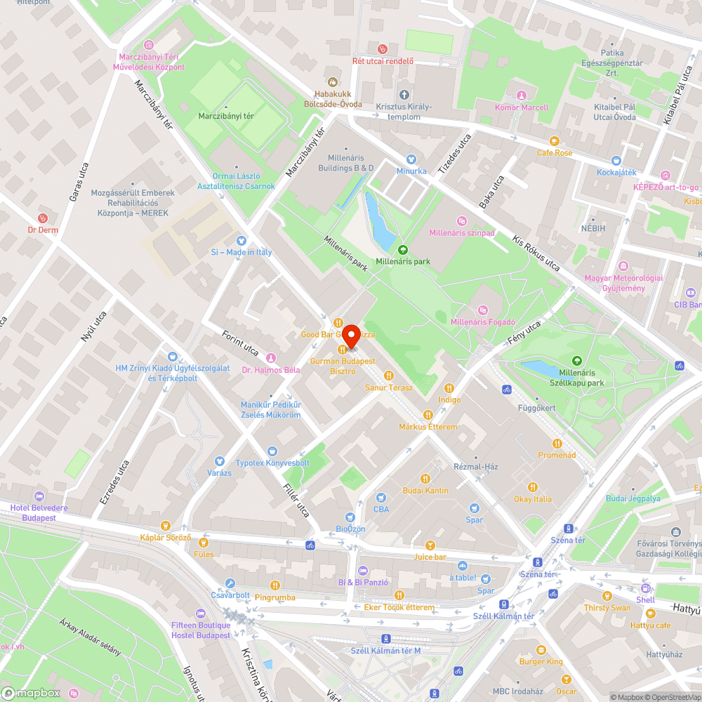 Cigarettacsikk tenger a Lövőház utcában bejelentés helye