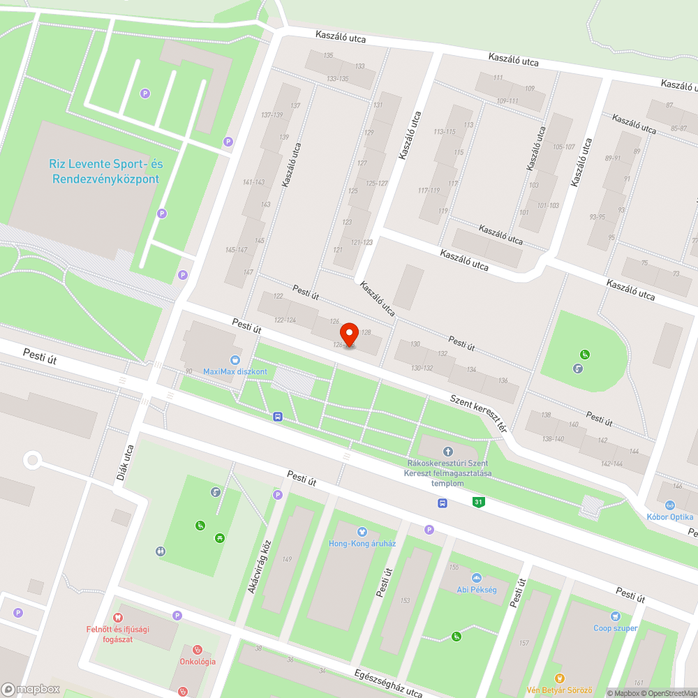 Elhagyott Smart bejelentés helye