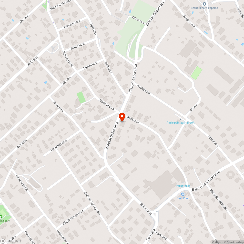 zöld szétparkolása a kertvárosban bejelentés helye