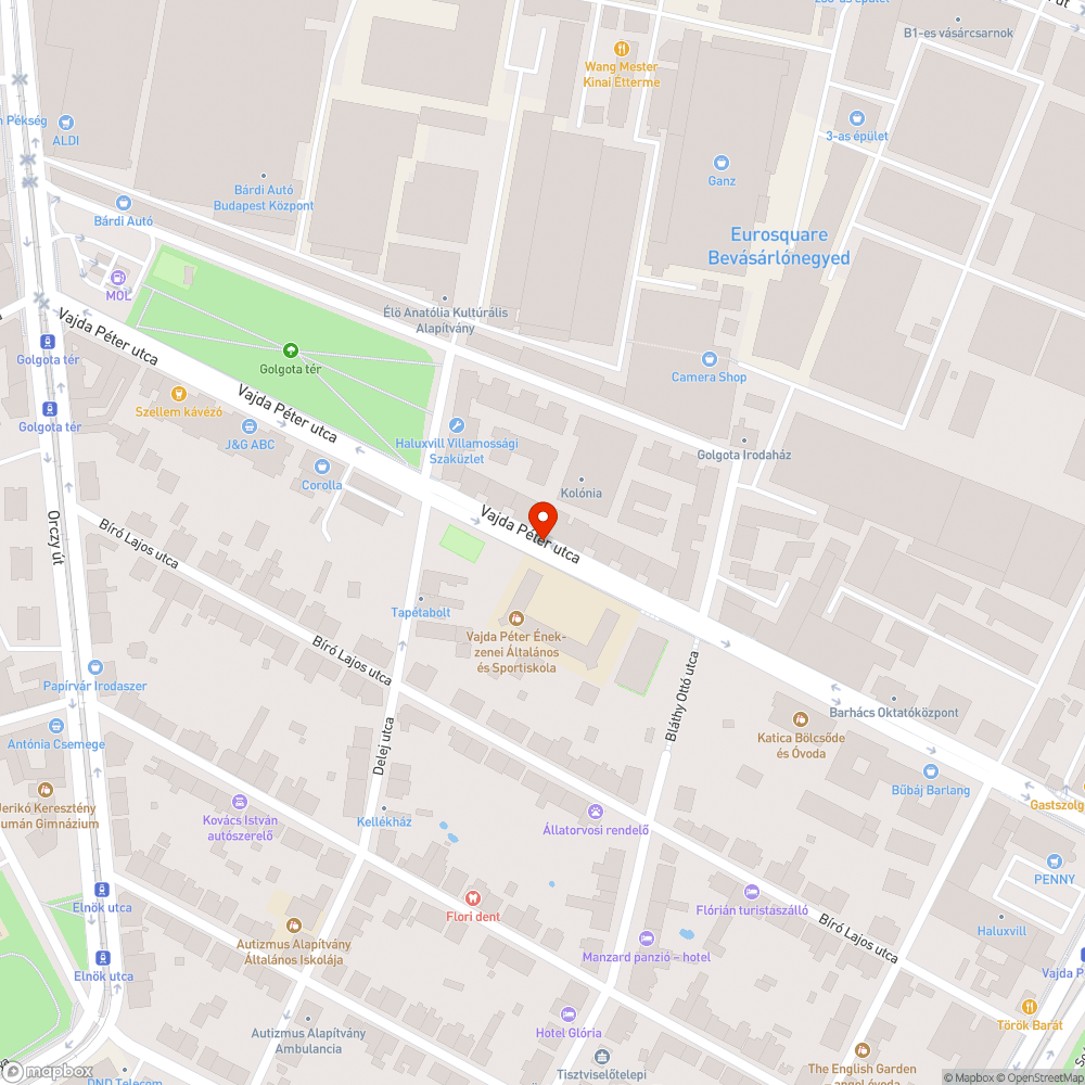 Betondarabok az utcán bejelentés helye