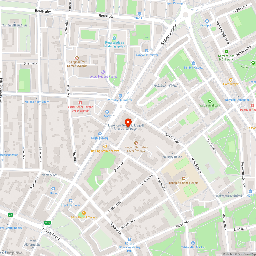 Kátyús út bejelentés helye