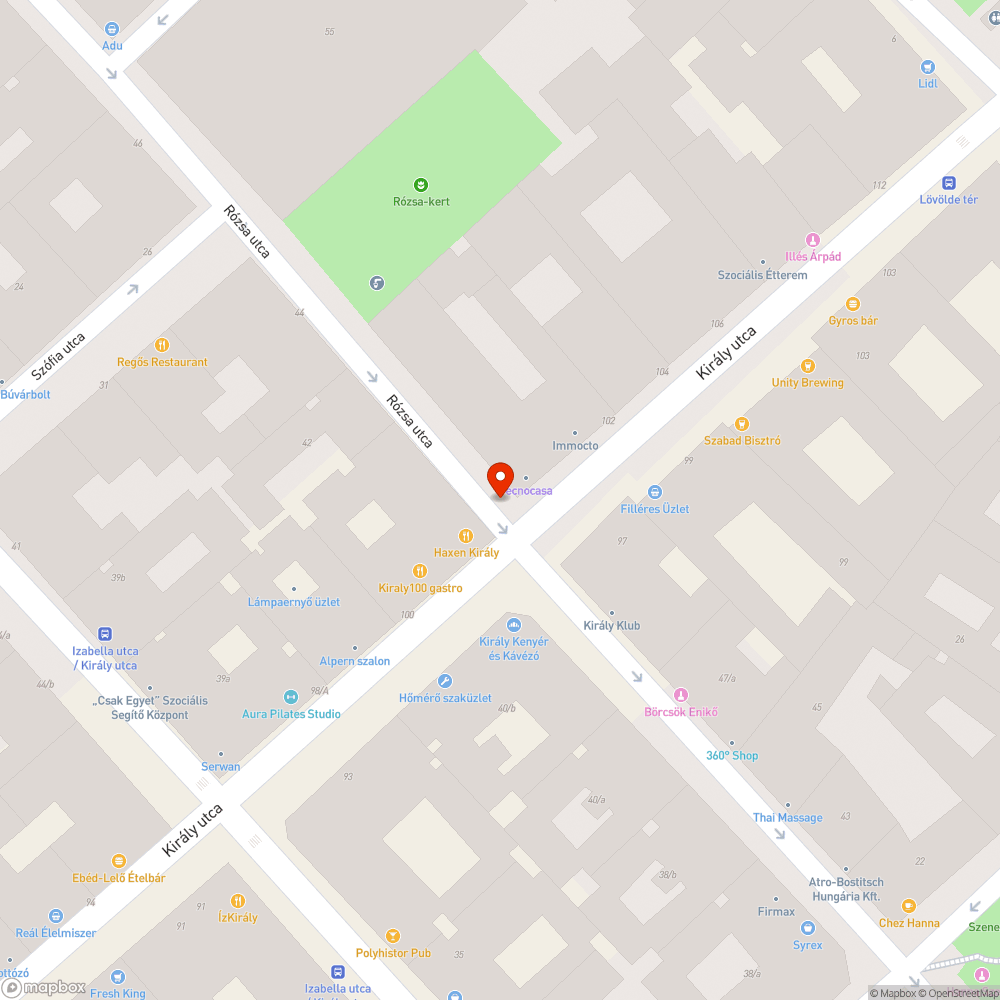 beláthatatlan kereszteződés - kihelyezendő domború tükör bejelentés helye