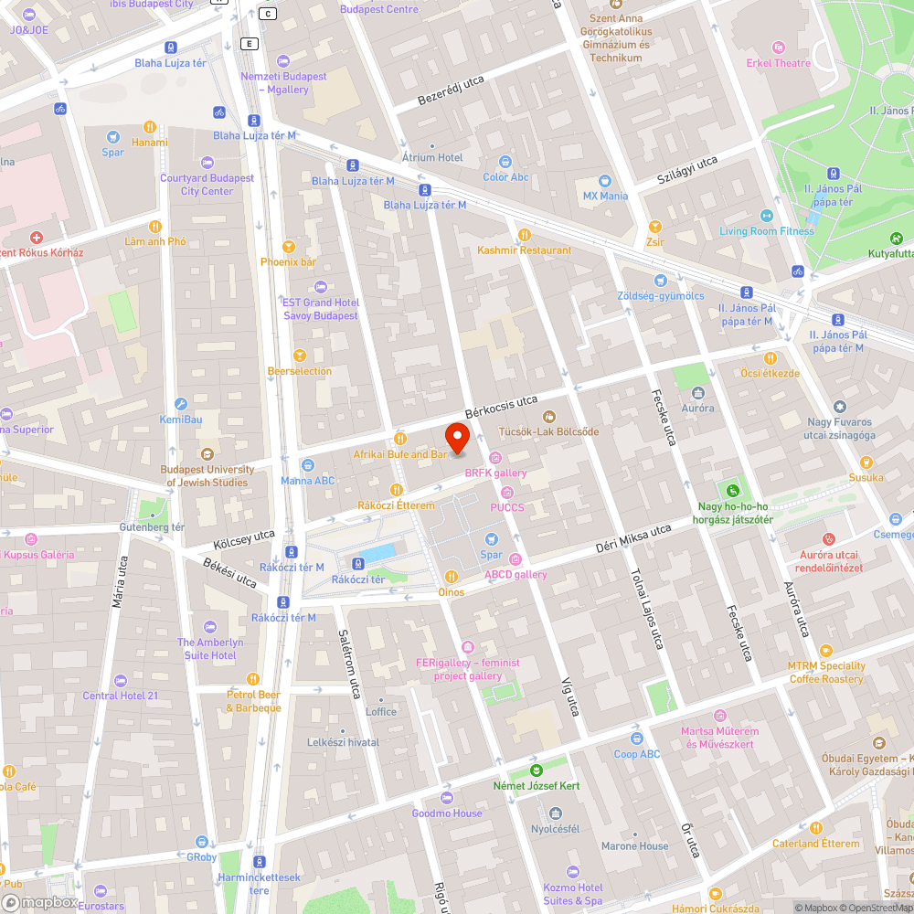 Kátyú az úttest közepén bejelentés helye