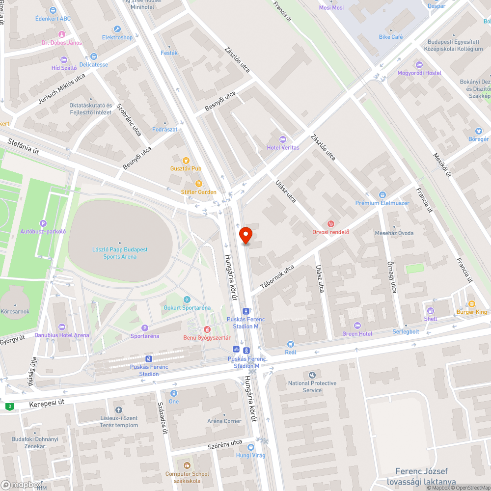 Eldugult víznyelők bejelentés helye