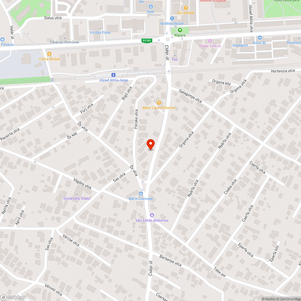 Töredezett út, töredezett javítás bejelentés helye