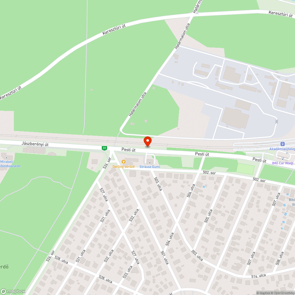 Forgalomszervezési javaslat bejelentés helye