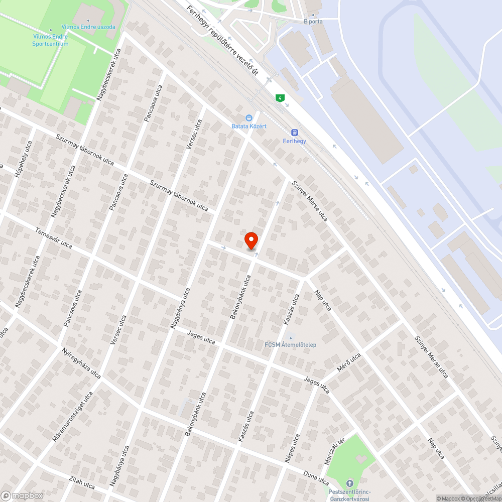 Közlekedésre alkalmatlan bejelentés helye