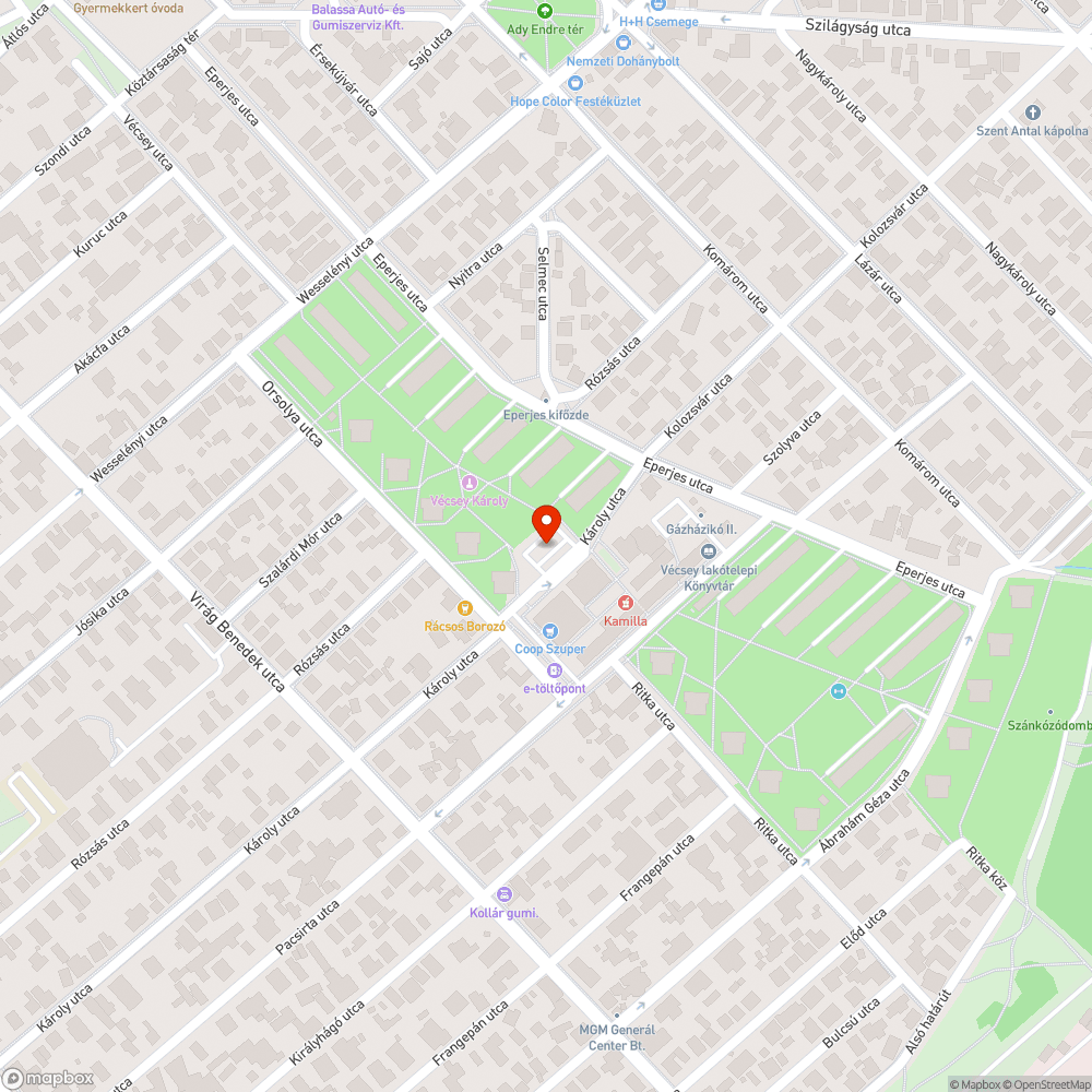 Elhagyott Citroen bejelentés helye