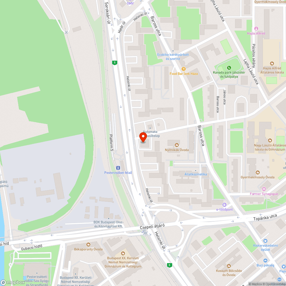 Elhagyott Seat bejelentés helye