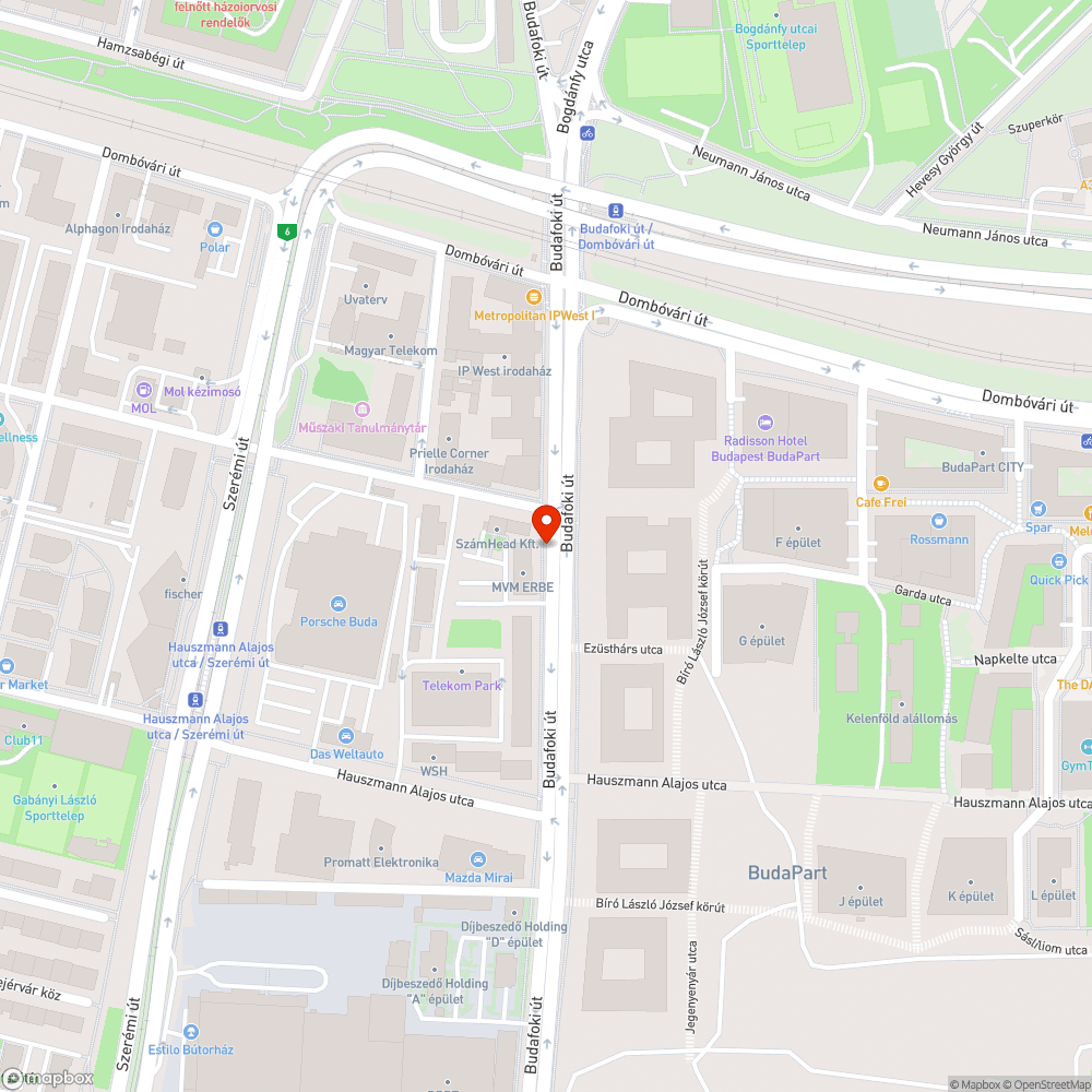 Elhagyott WagonR bejelentés helye