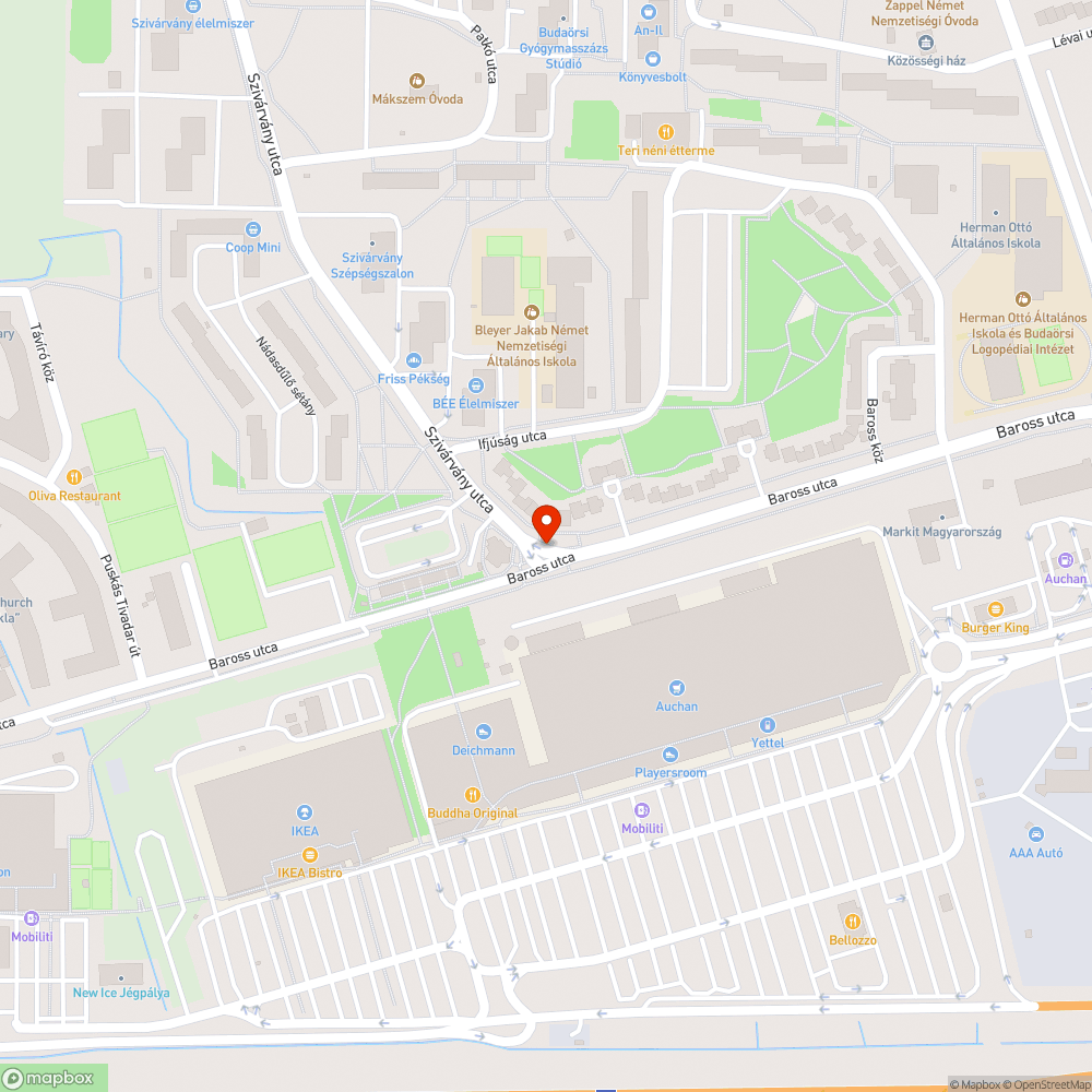 Hiányzó akadálymentesítés bejelentés helye