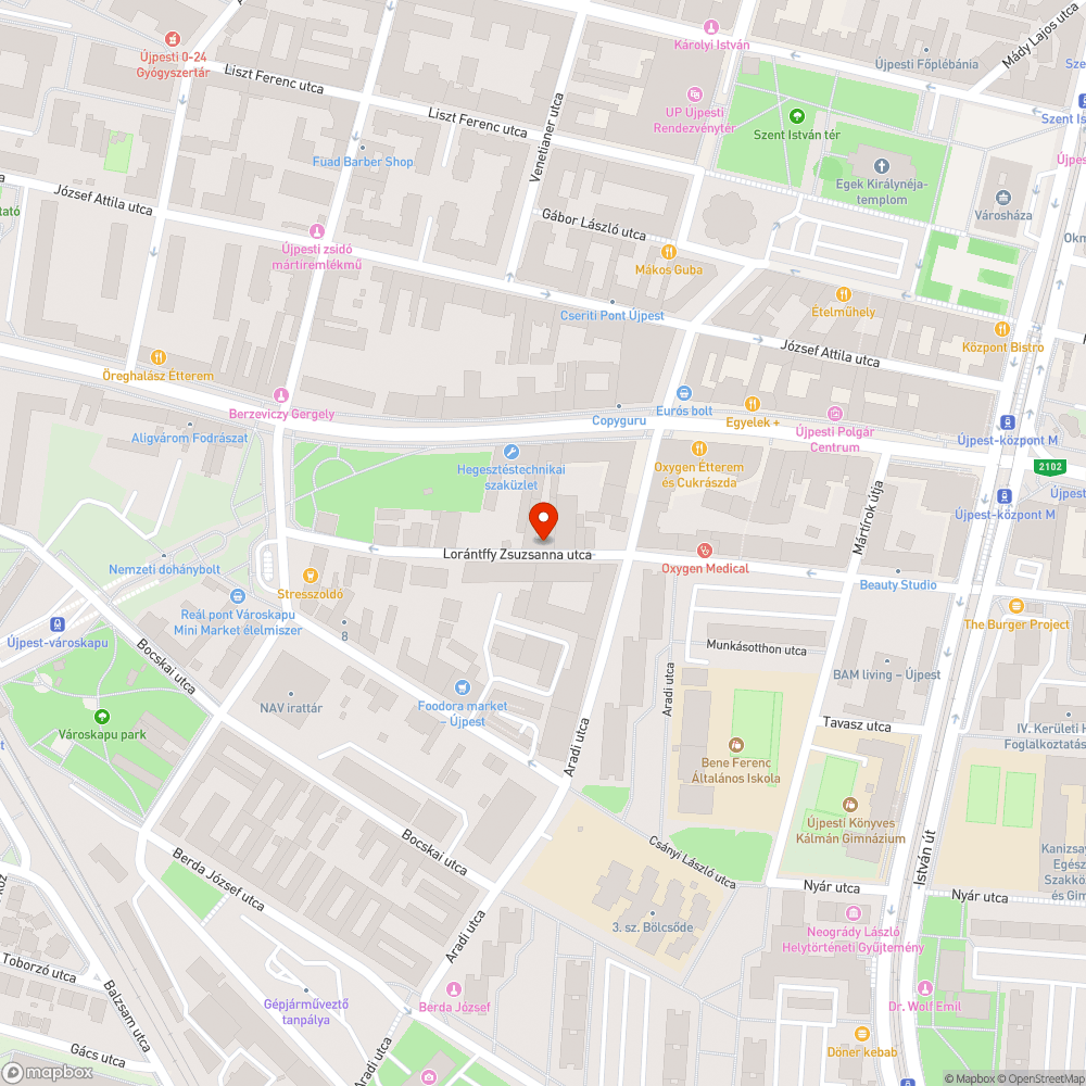 Levéltakaró a járdán bejelentés helye