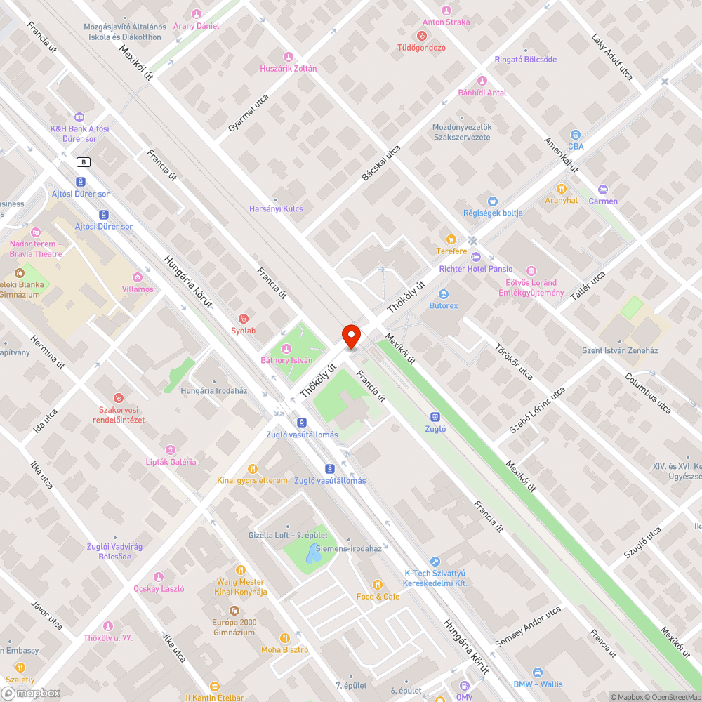 Zebra kialakítása bejelentés helye