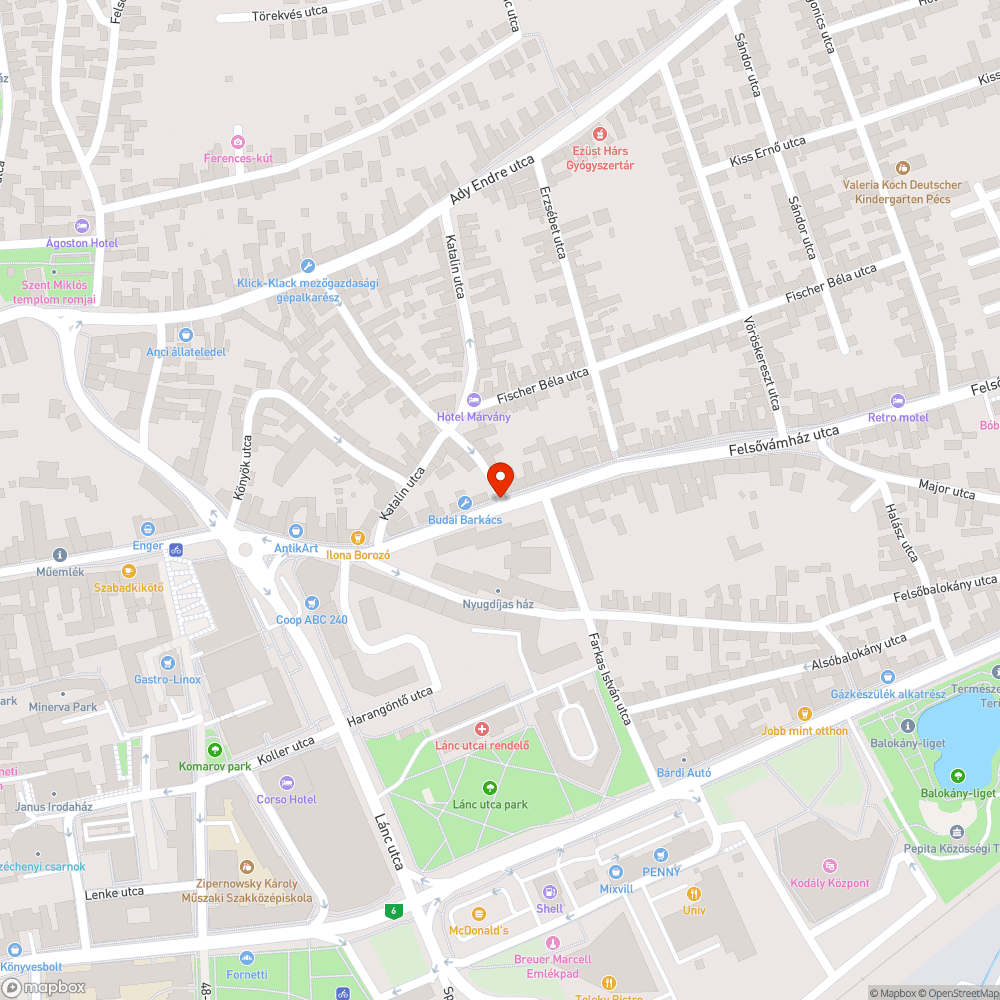 Megsüllyedt fedlap bejelentés helye