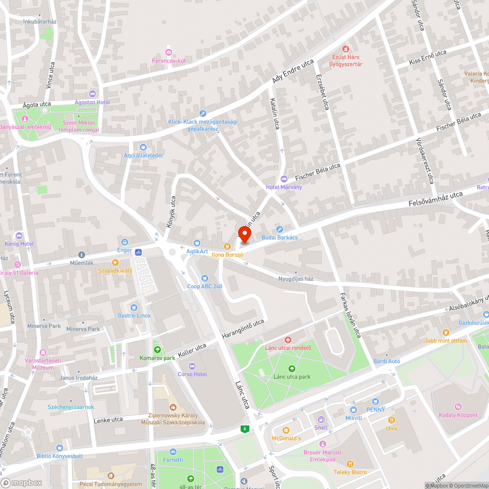 Megsüllyedt fedlap bejelentés helye