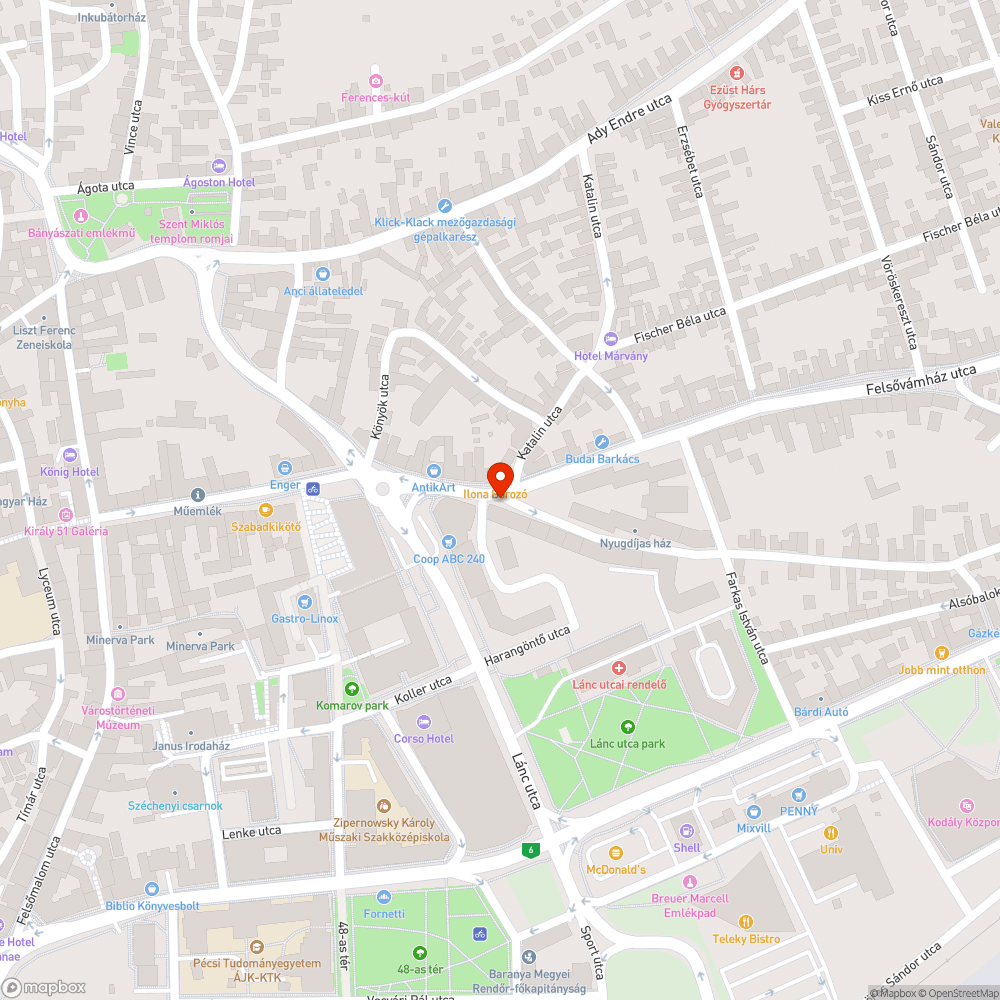 Rozsdás megdőlt tárgy bejelentés helye