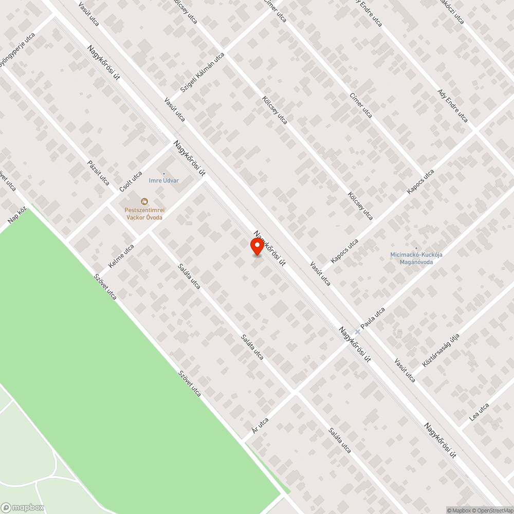 Járda, parkolás bejelentés helye