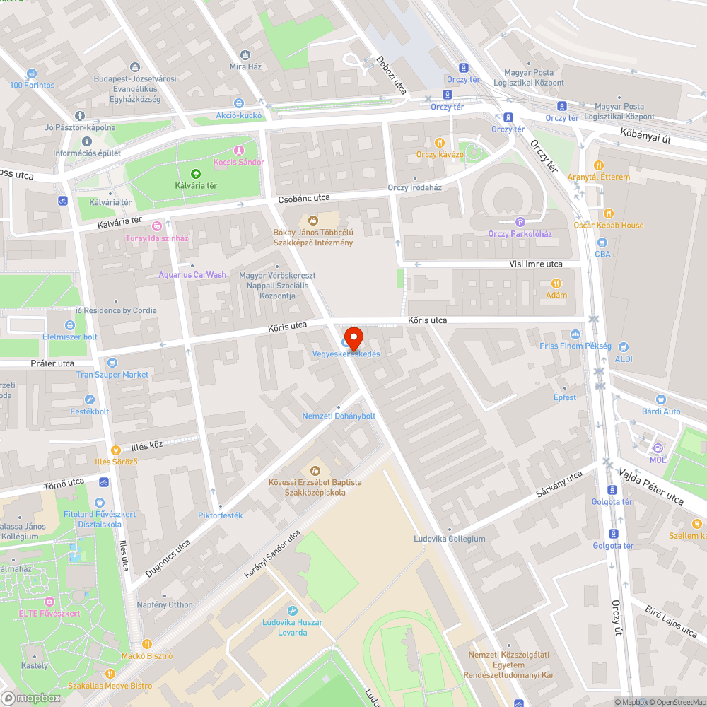 Lomok a gépjárművön, mellette és a járdán bejelentés helye