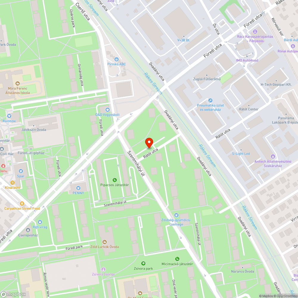 Roncs bejelentés helye