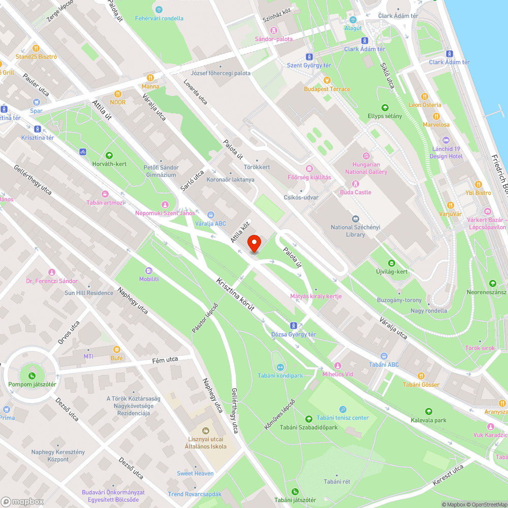 Villamospálya bejelentés helye