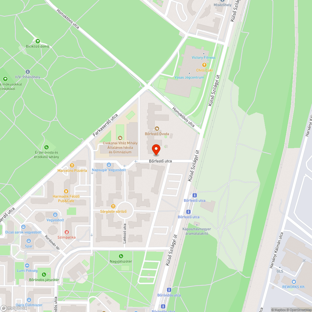 Elhagyott, roncs autók bejelentés helye