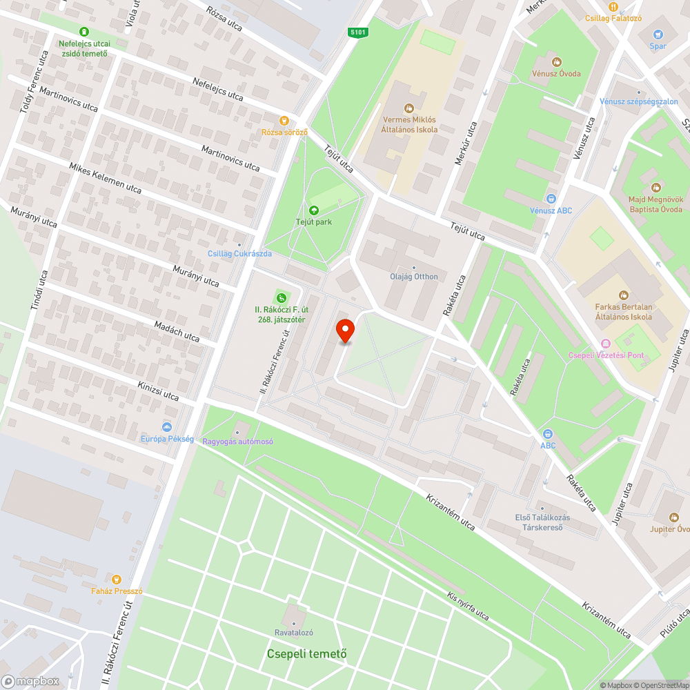 Rohadó Chrysler Csillagtelepen bejelentés helye