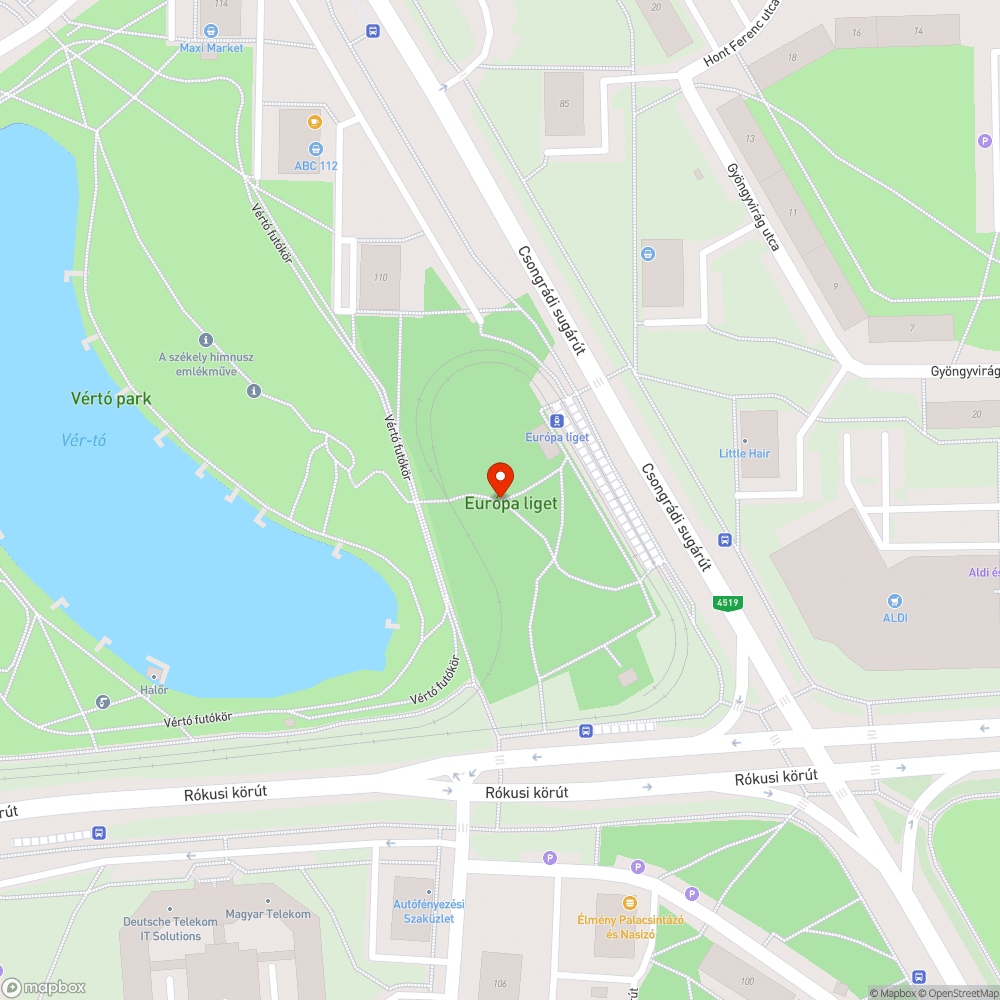 Szemét a villamos hurokban bejelentés helye