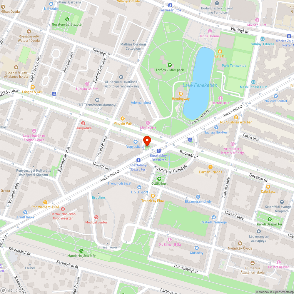 Graffitis, szemetes magaságyás 2. bejelentés helye