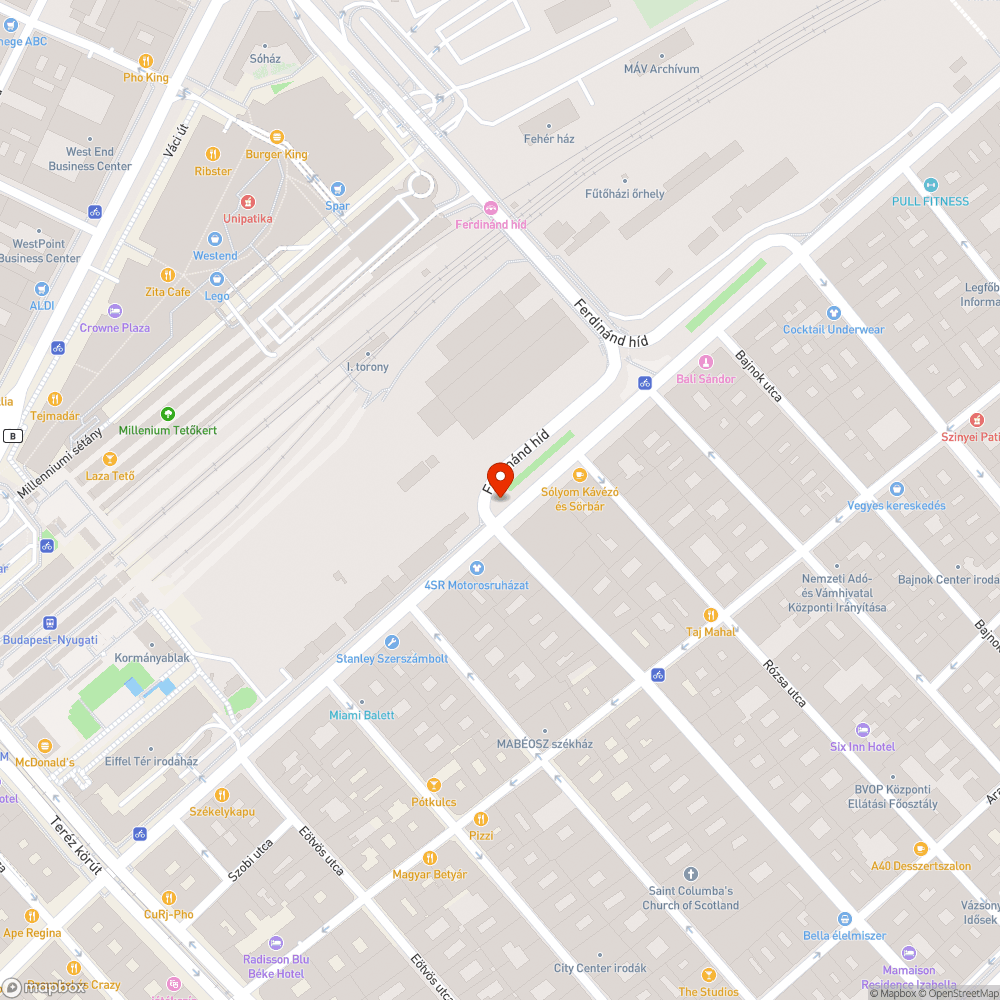 Kiegészítő tábla elhelyezése bejelentés helye