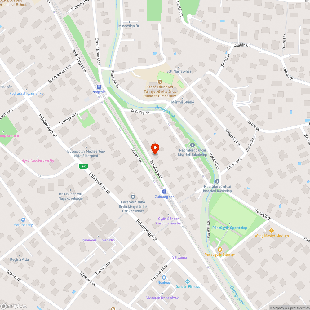 Eltorlaszolt járda bejelentés helye