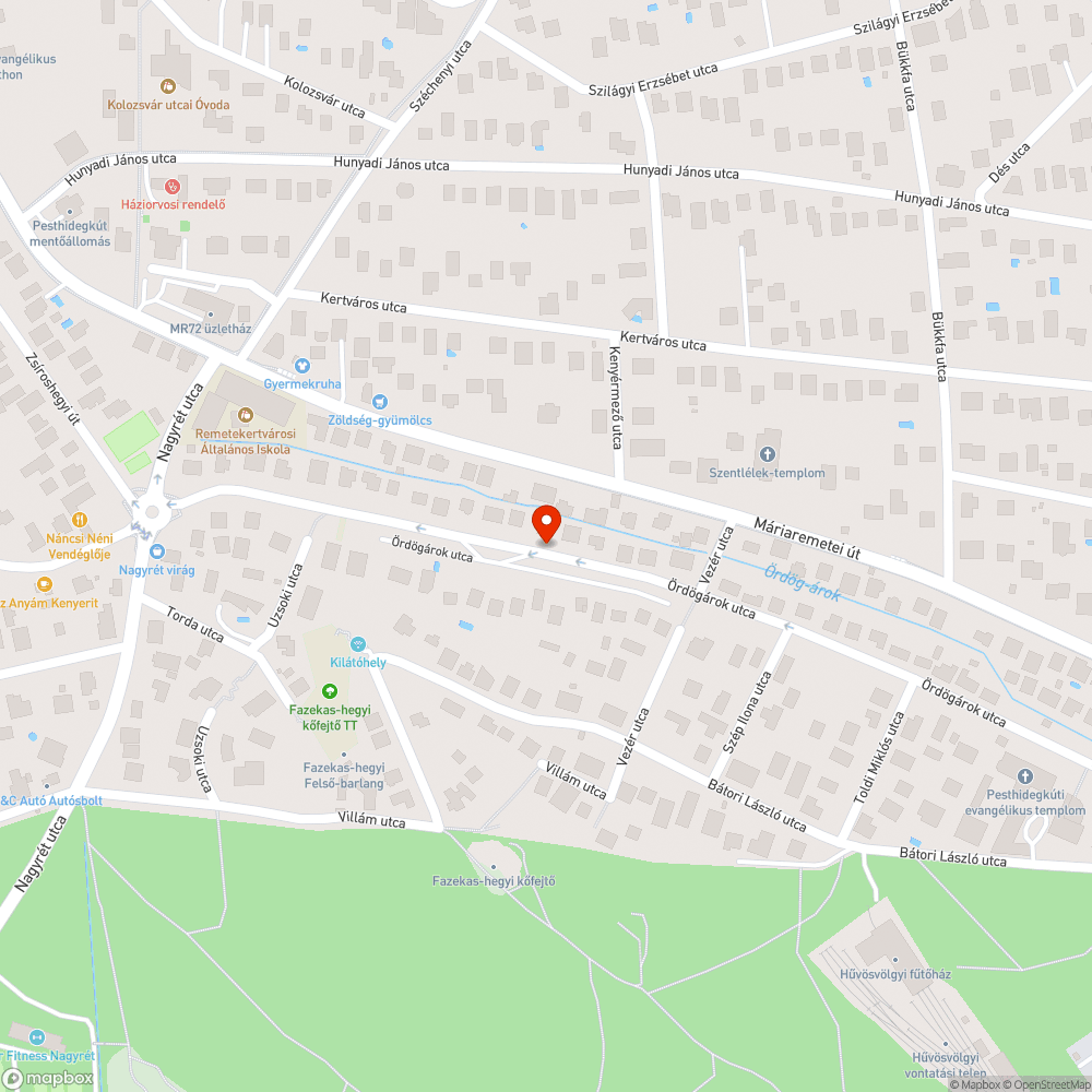 Aszfaltbesüllyedés bejelentés helye