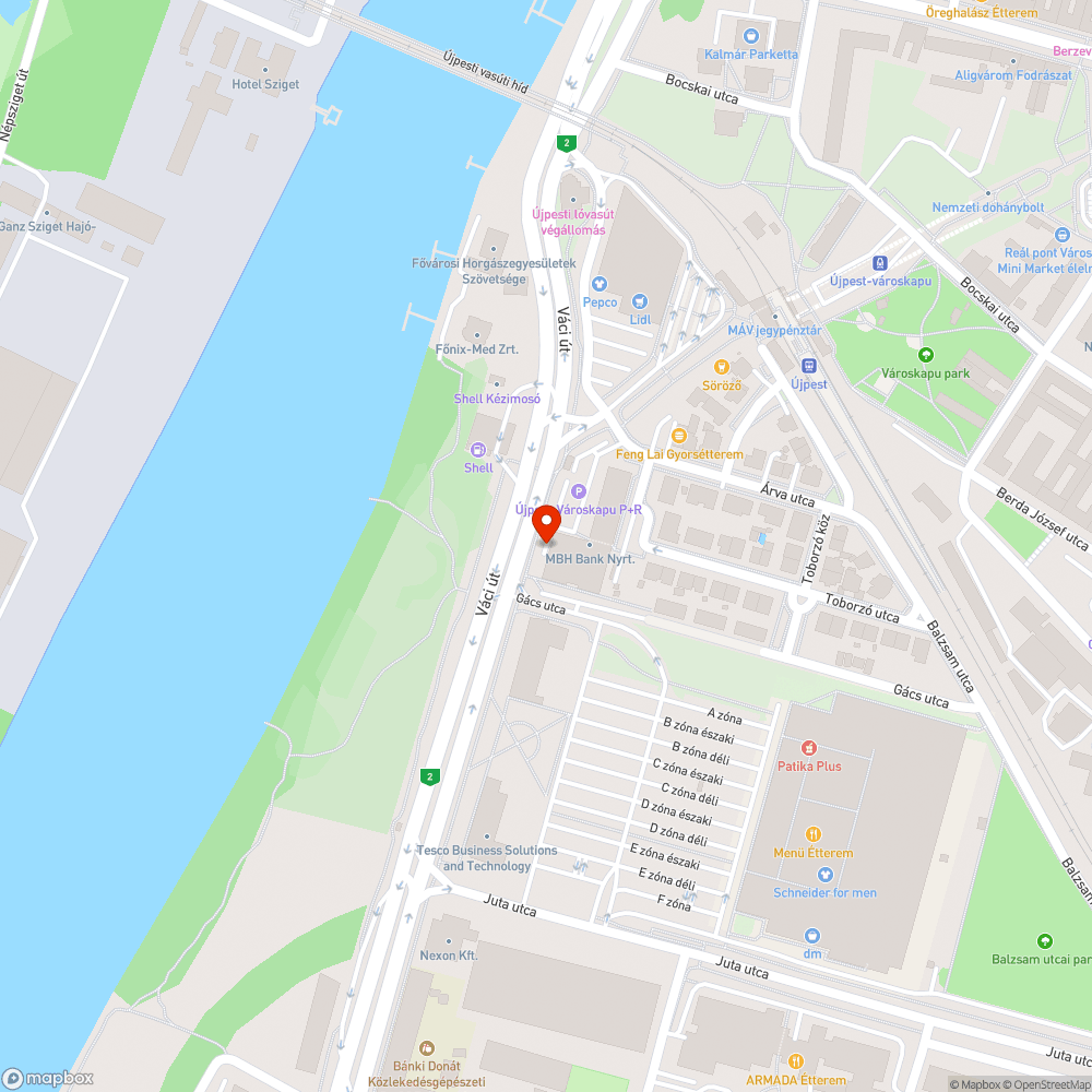 MKB parkoló és kerítés bejelentés helye