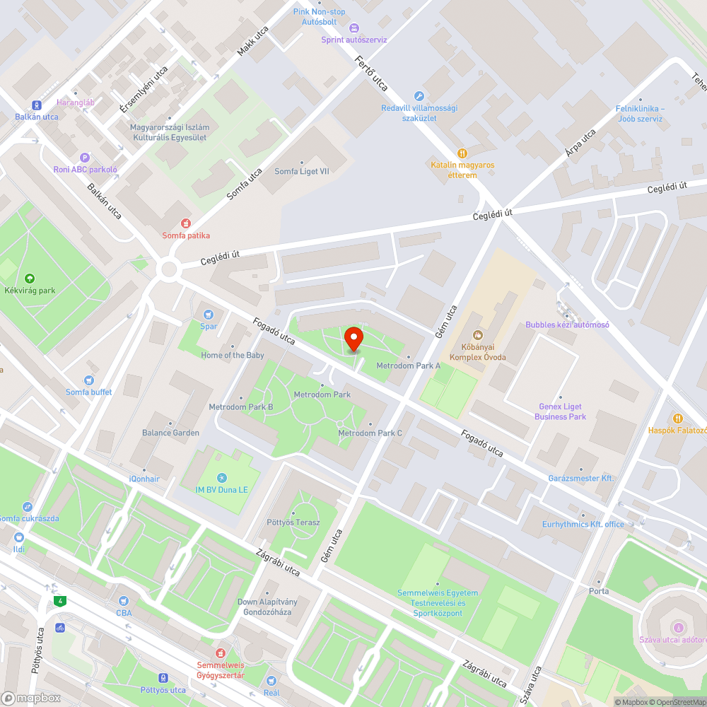 Teremgarázs kijárat közvetlen közelében parkolás bejelentés helye