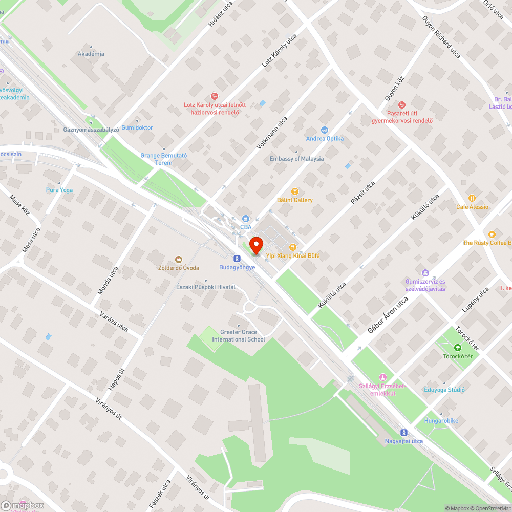 Zöldfelület lenne? bejelentés helye