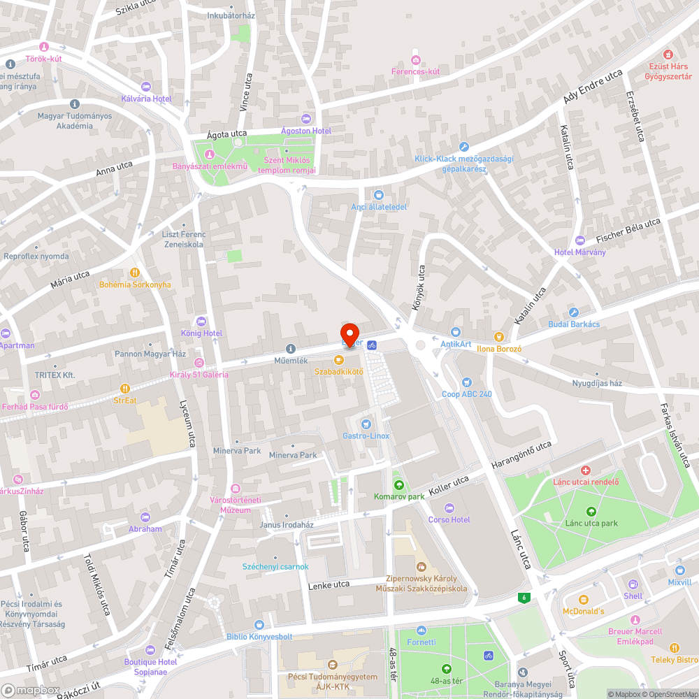 Graffitis telefonfülke bejelentés helye