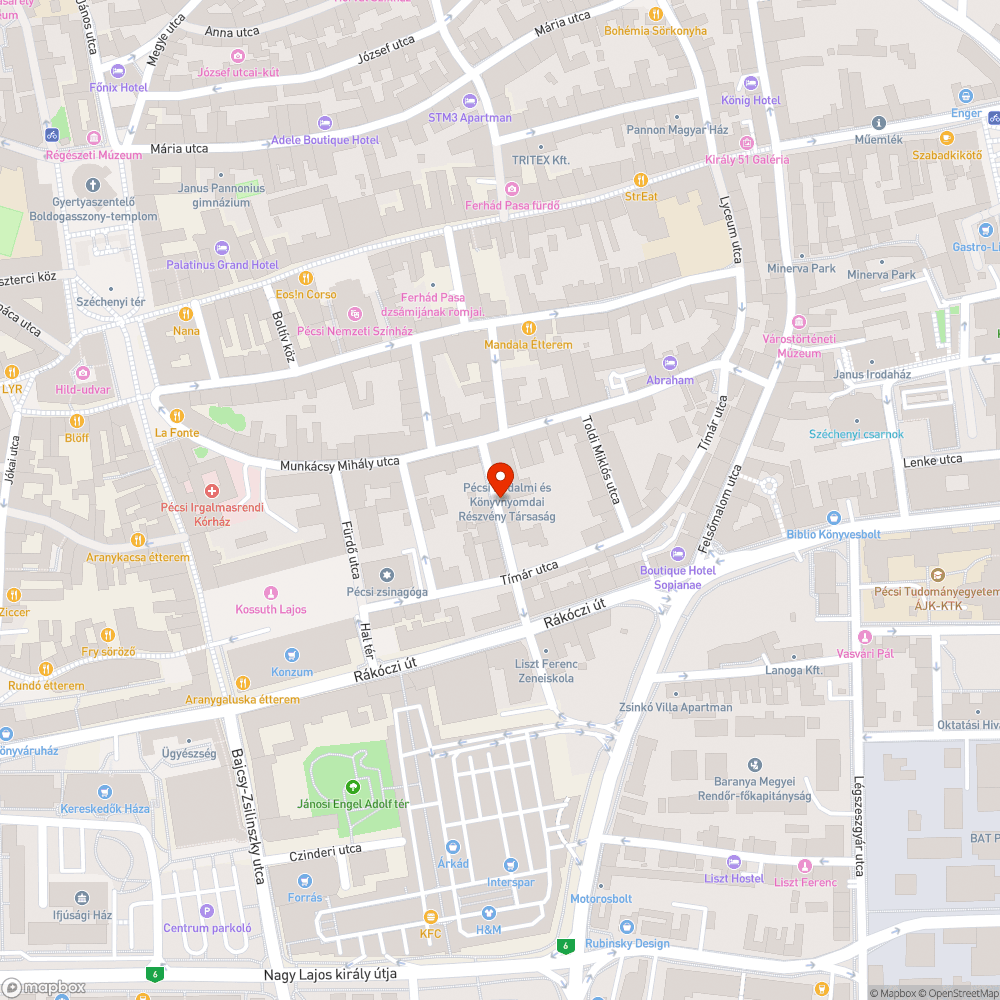 Töredezett fedlap bejelentés helye