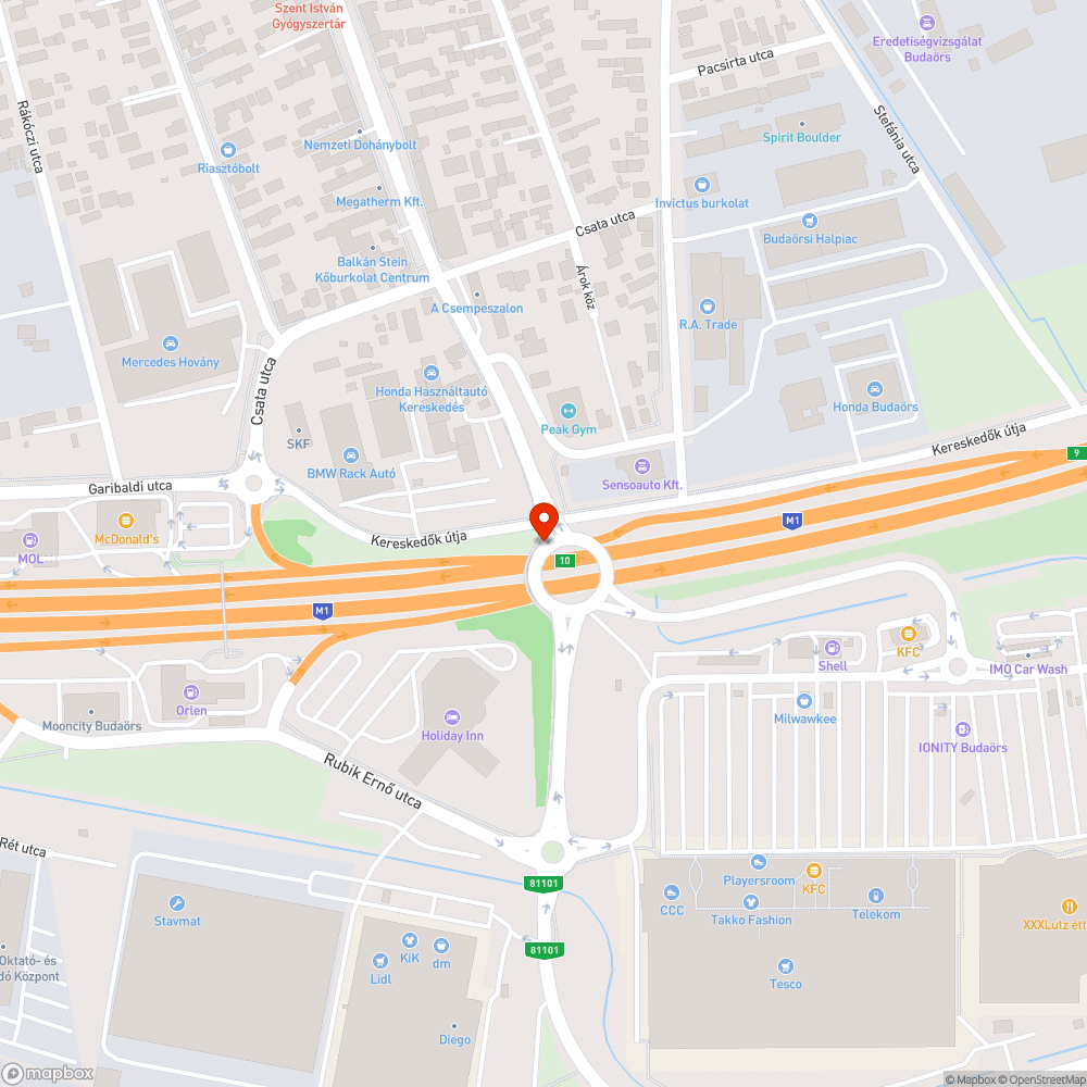 Elfordult tábla bejelentés helye