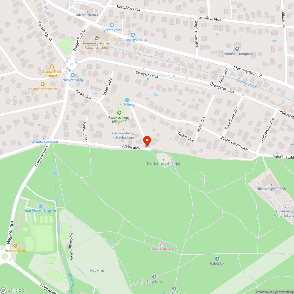 Csatornafedél körül beton kikopás bejelentés helye