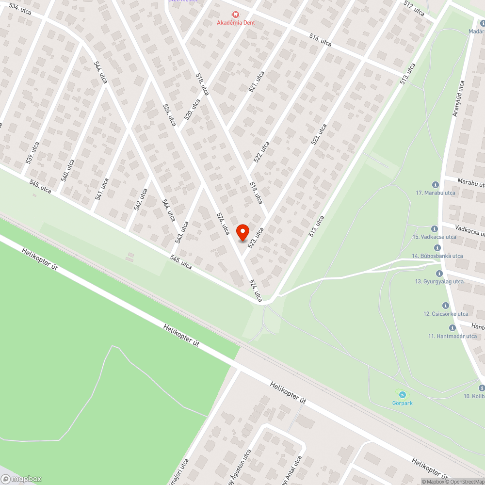 Balesetveszélyes karók az út szélén bejelentés helye