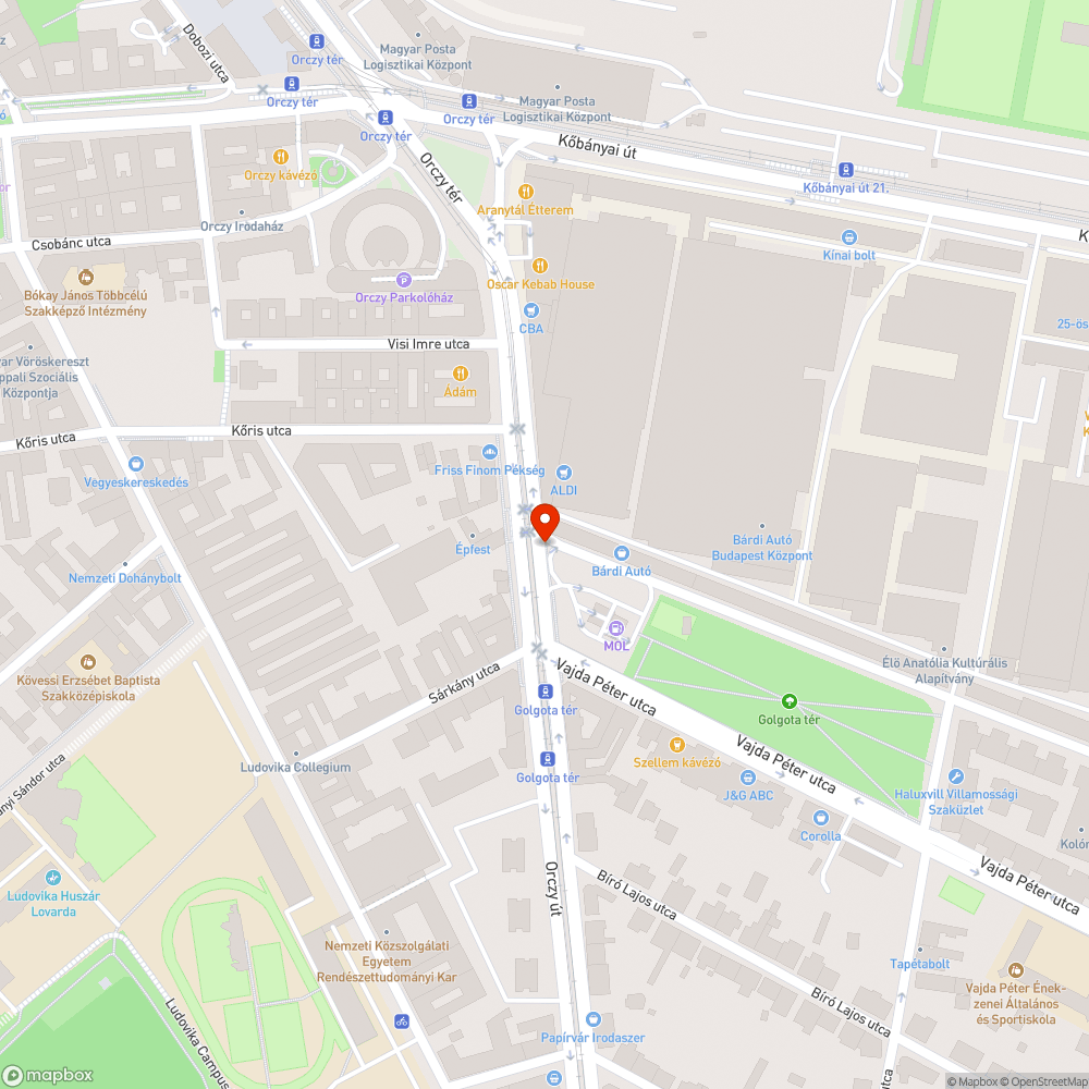 Utasváró létesitése a 99-es busz vonalán bejelentés helye